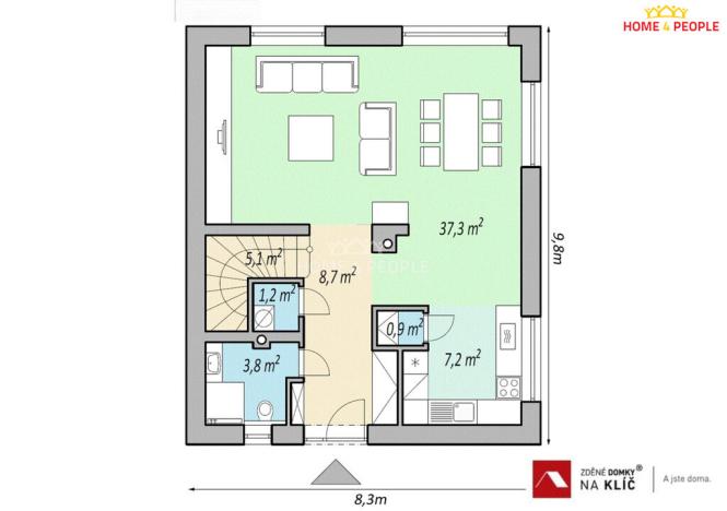 Prodej rodinného domu, Uherský Brod, Na Láně, 121 m2