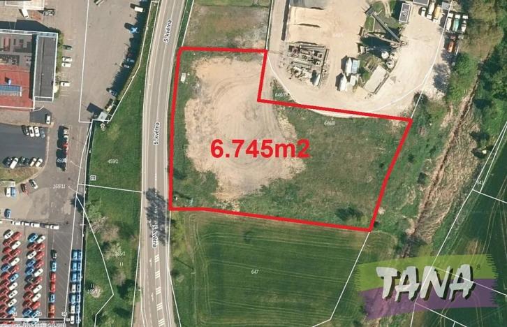 Prodej komerčního pozemku, Mnichovo Hradiště, 6745 m2