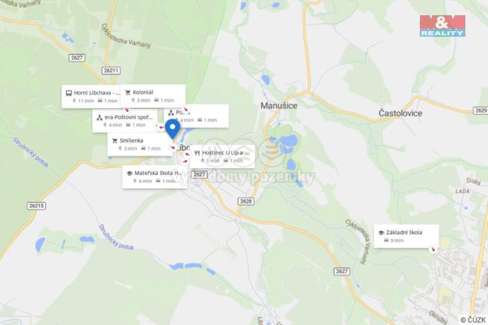 Prodej pozemku pro bydlení, Horní Libchava, 985 m2