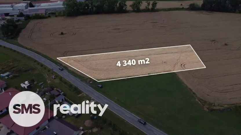 Prodej komerčního pozemku, Milovice, 4340 m2