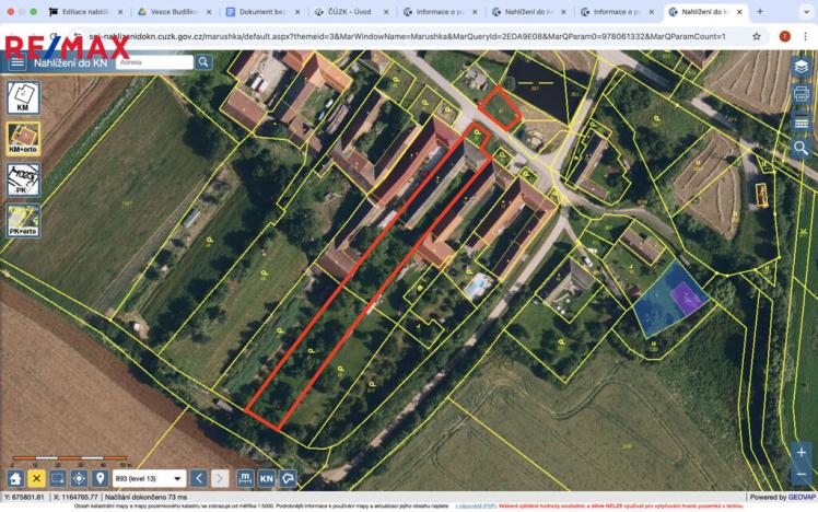 Prodej komerčního pozemku, Podhradí nad Dyjí, 7022 m2