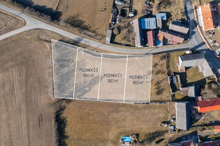 Prodej pozemku pro bydlení, Kozlovice, 1003 m2