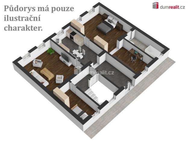 Prodej rodinného domu, Velešín, náměstí J. V. Kamarýta, 130 m2