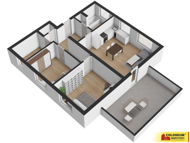 Prodej bytu 3+kk, Hrušovany nad Jevišovkou, 95 m2