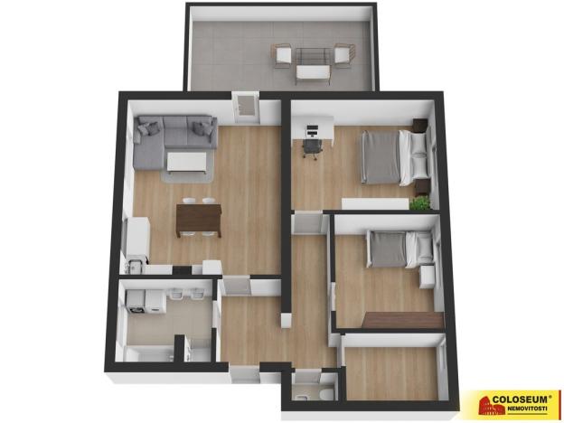 Prodej bytu 3+kk, Hrušovany nad Jevišovkou, 95 m2