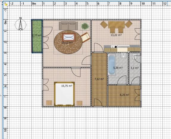 Prodej bytu 2+1, Koryčany, U Zdravé vody, 70 m2