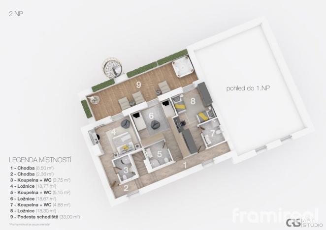 Prodej pozemku pro bydlení, Frymburk - Kovářov, 962 m2