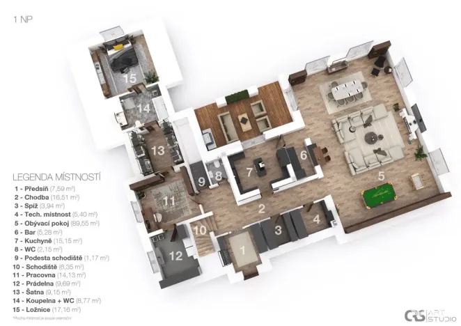 Prodej pozemku pro bydlení, Frymburk - Kovářov, 962 m2