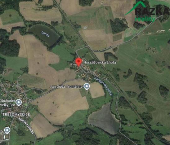 Prodej pole, Horažďovice - Horažďovická Lhota, 13970 m2