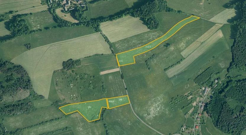 Prodej louky, Javor, 35572 m2