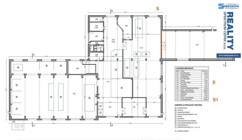 Pronájem výrobních prostor, Lišov, Hůrecká, 2357 m2
