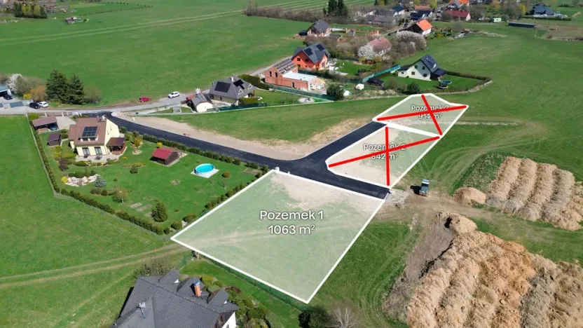 Prodej pozemku pro bydlení, Příbram - Orlov, 1063 m2