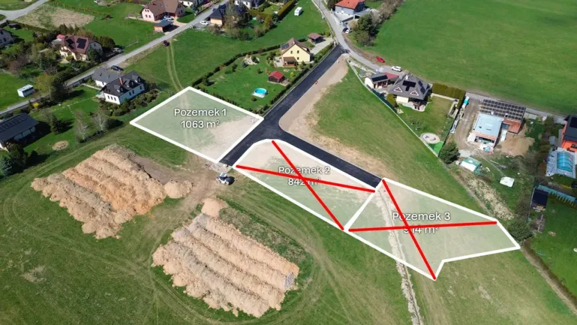 Prodej pozemku pro bydlení, Příbram - Orlov, 1063 m2