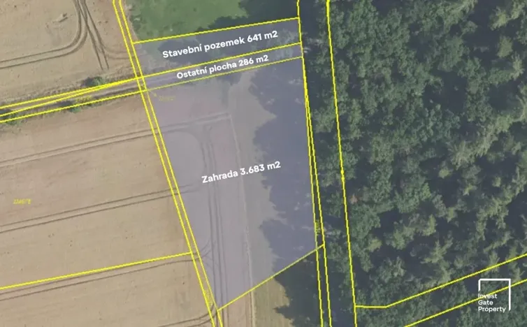 Prodej pozemku pro bydlení, Hořovice, 4708 m2