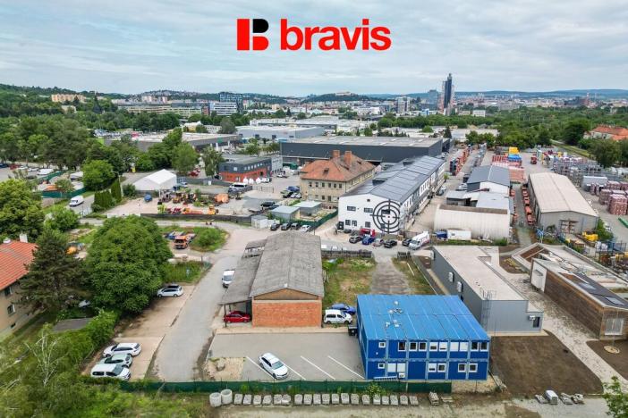 Pronájem komerčního pozemku, Brno - Horní Heršpice, Pražákova, 478 m2