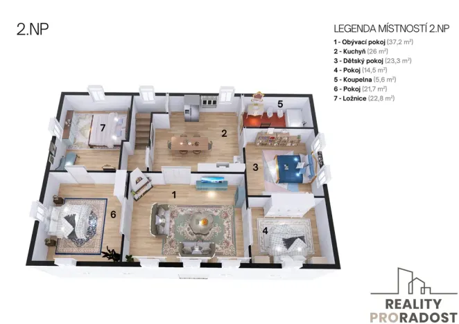 Prodej rodinného domu, Kučerov, 292 m2