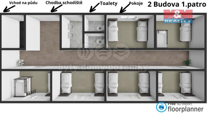 Prodej ubytování, Nové Město na Moravě - Rokytno, 930 m2