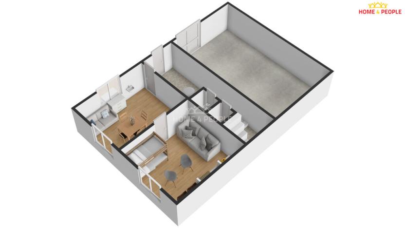 Prodej rodinného domu, Zájezdec, 65 m2