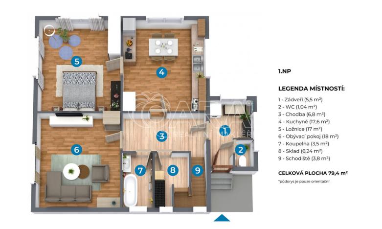 Prodej rodinného domu, Bílá, 142 m2