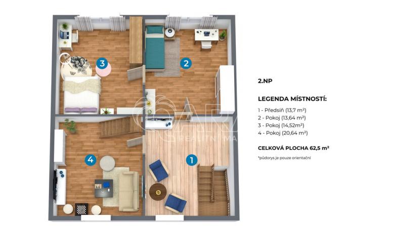 Prodej rodinného domu, Bílá, 142 m2