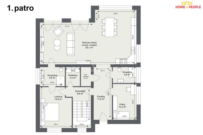 Prodej rodinného domu, Cerhenice, Antonína Hampla, 238 m2