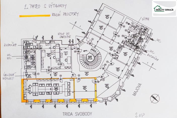 Pronájem kanceláře, Cheb, Májová, 19 m2