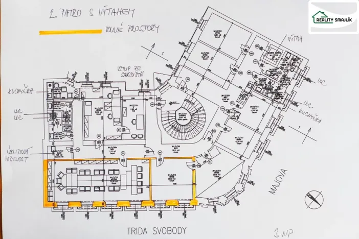 Pronájem kanceláře, Cheb, Májová, 19 m2