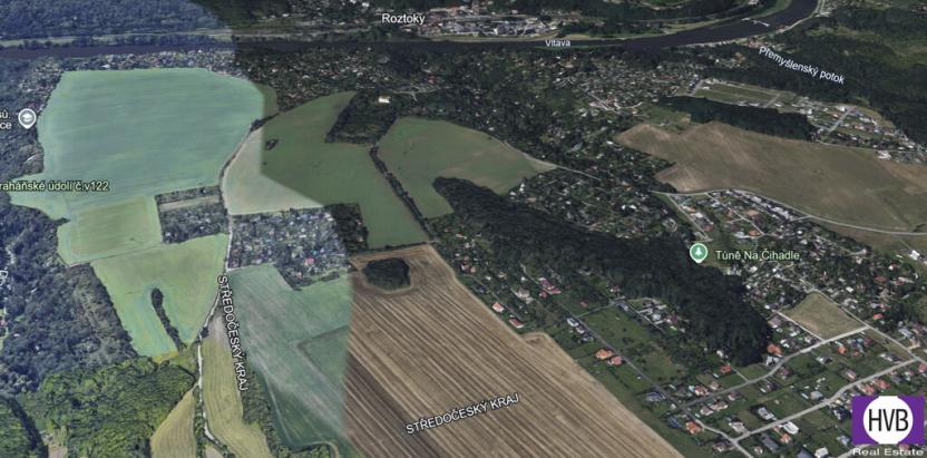 Prodej pole, Zdiby - Brnky, 4615 m2