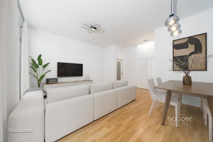 Pronájem bytu 2+kk, Praha - Žižkov, Krásova, 63 m2