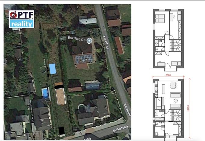 Prodej pozemku pro bydlení, Vejprnice, Sokolská, 1080 m2