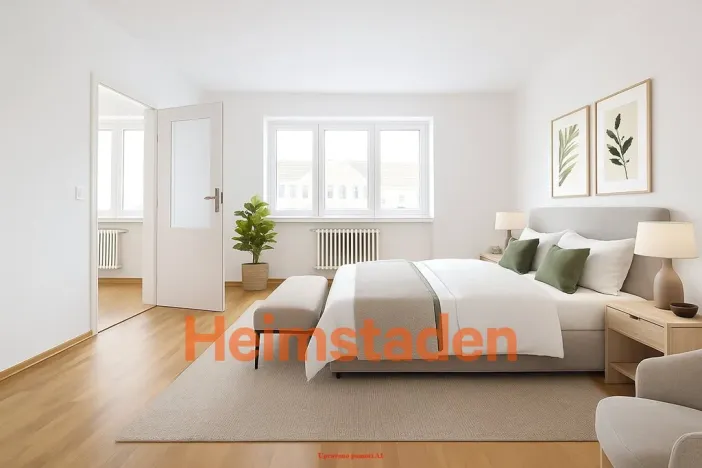 Pronájem bytu 2+1, Ostrava - Mariánské Hory, Korunní, 50 m2