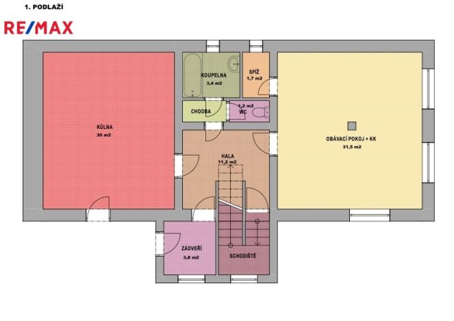 Prodej rodinného domu, Miličín, 121 m2