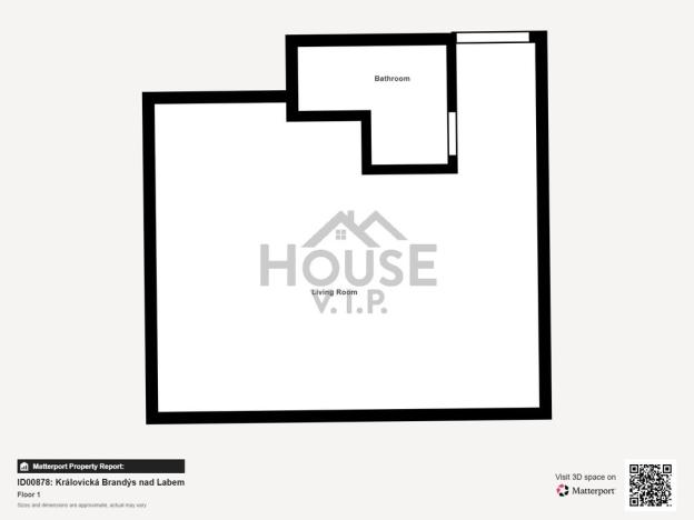 Prodej bytu 1+kk, Brandýs nad Labem-Stará Boleslav, Královická, 24 m2