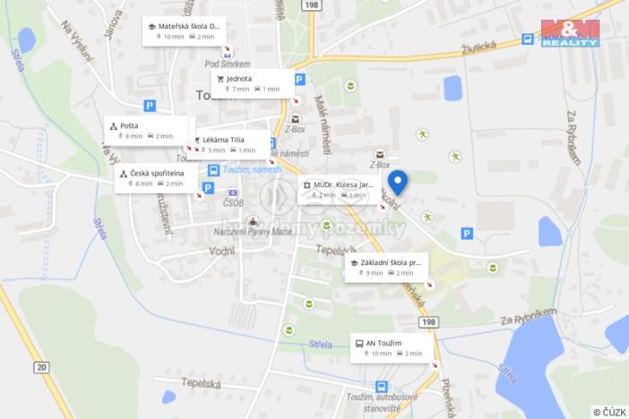 Prodej restaurace, Toužim, Školní, 524 m2