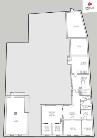 Prodej rodinného domu, Moravany - Turov, 550 m2