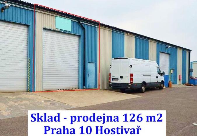 Pronájem skladu, Praha - Hostivař, Průmyslová, 126 m2