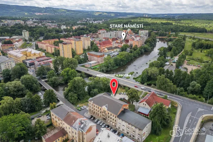 Prodej komerční nemovitosti, Sokolov, Nádražní, 1600 m2