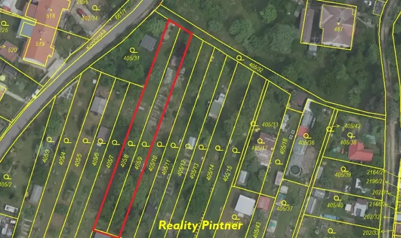 Prodej zahrady, Příbram, Kozičínská, 707 m2