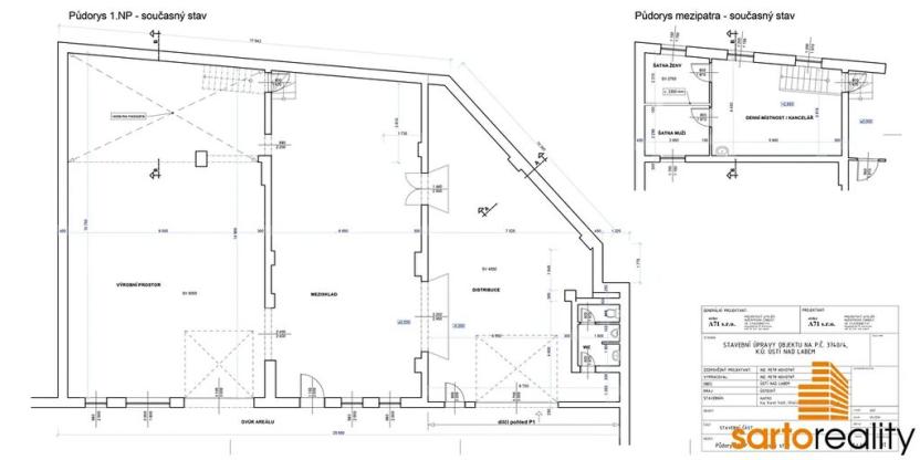 Pronájem obchodního prostoru, Ústí nad Labem, Žižkova, 360 m2