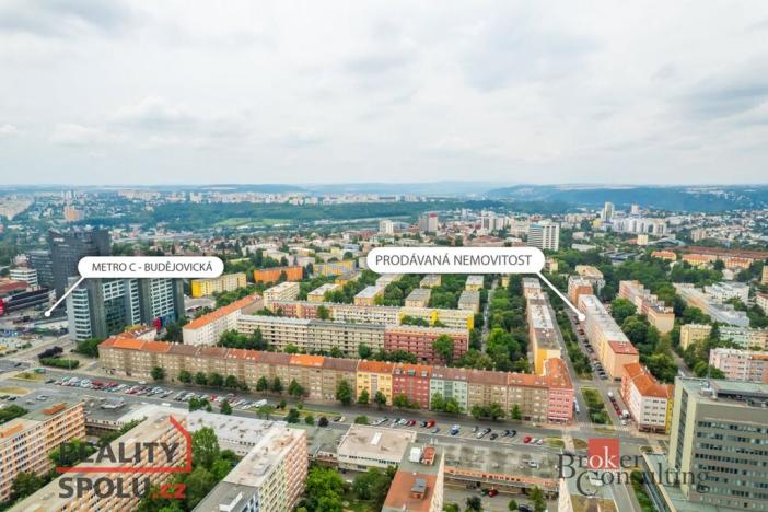 Prodej bytu 2+kk, Praha - Krč, Za Zelenou liškou, 53 m2