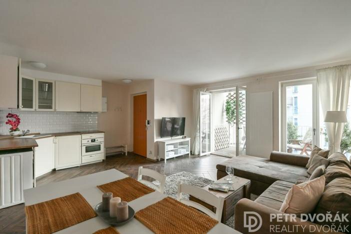 Pronájem bytu 3+kk, Praha - Vinohrady, Záhřebská, 68 m2