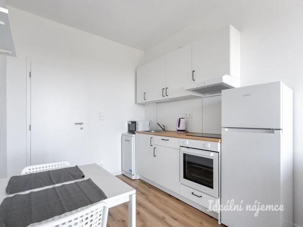 Pronájem bytu 1+kk, Praha - Kyje, Za černým mostem, 24 m2