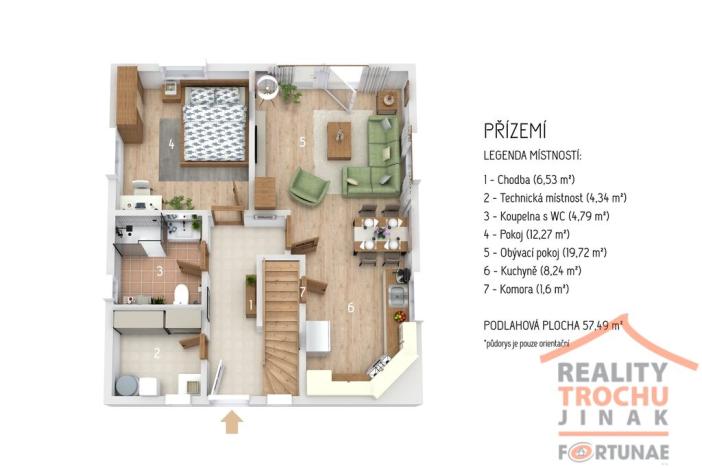 Prodej rodinného domu, Hradec Králové, Trávní, 115 m2