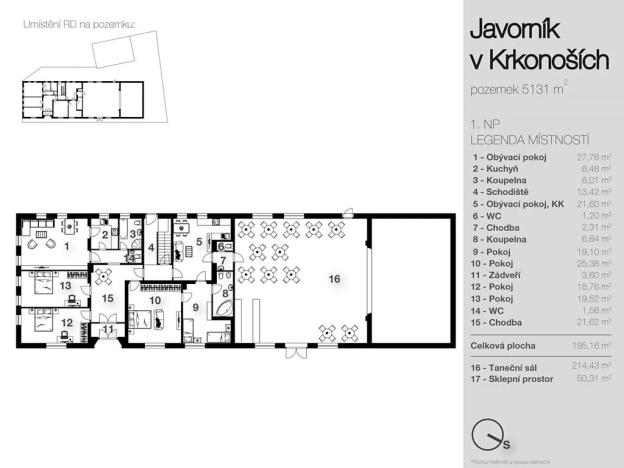 Prodej ubytování, Rudník, 433 m2