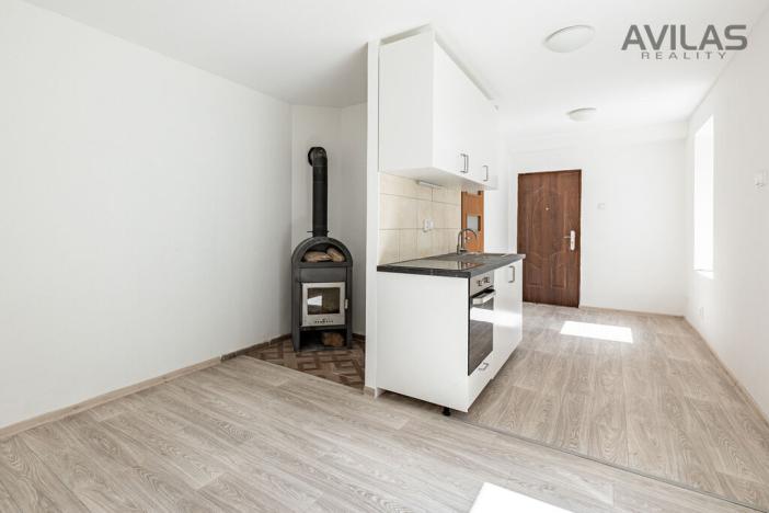 Prodej bytu 1+kk, Zvěstov - Roudný, 27 m2