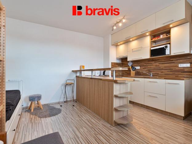 Pronájem bytu 1+kk, Brno - Trnitá, Křenová, 29 m2
