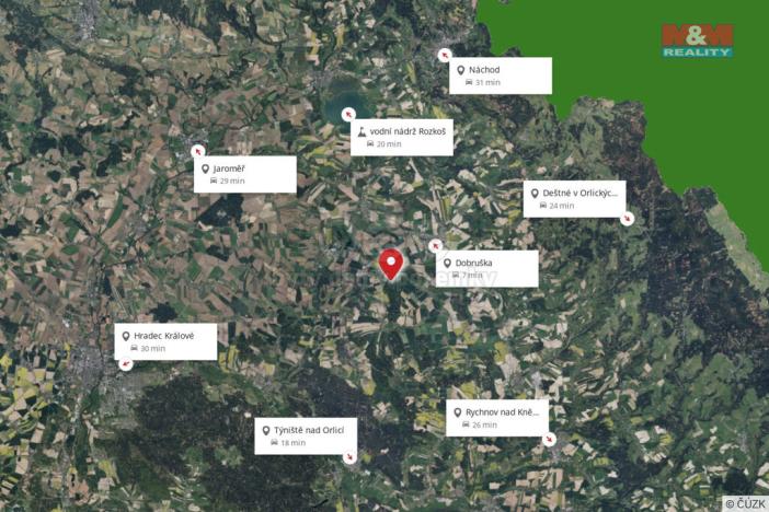 Prodej činžovního domu, Opočno, Baštecká, 970 m2