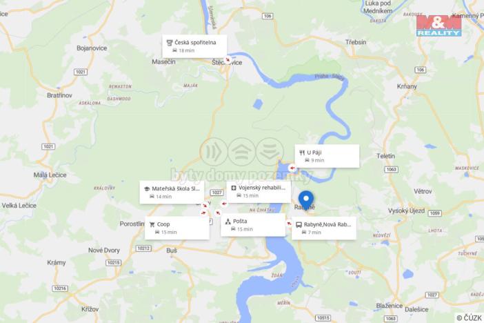 Prodej pozemku pro bydlení, Rabyně, 666 m2