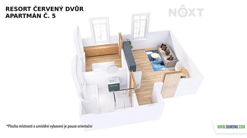 Prodej bytu 2+kk, Rapotín, Výzkumníků, 36 m2