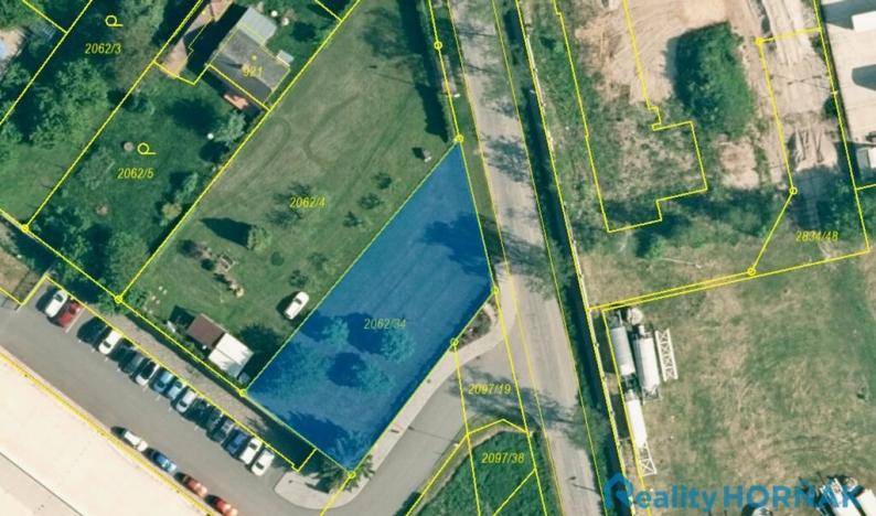 Prodej pozemku pro bydlení, Týn nad Vltavou, 878 m2
